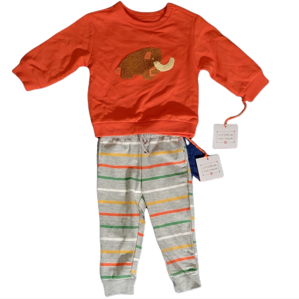 Christian Robinson Woolly Mammoth Sweatshirt & Sweatpant Set